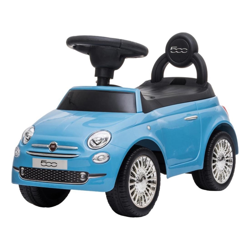Push bil Fiat 500 blå