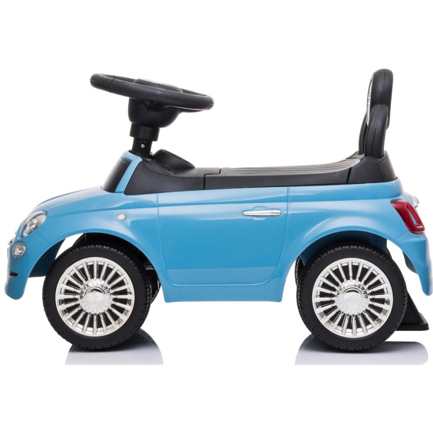 Push bil Fiat 500 blå