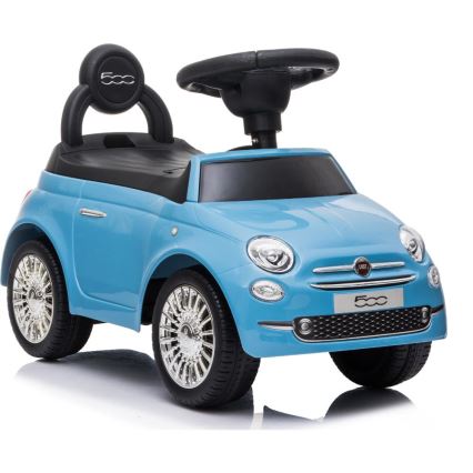 Push bil Fiat 500 blå