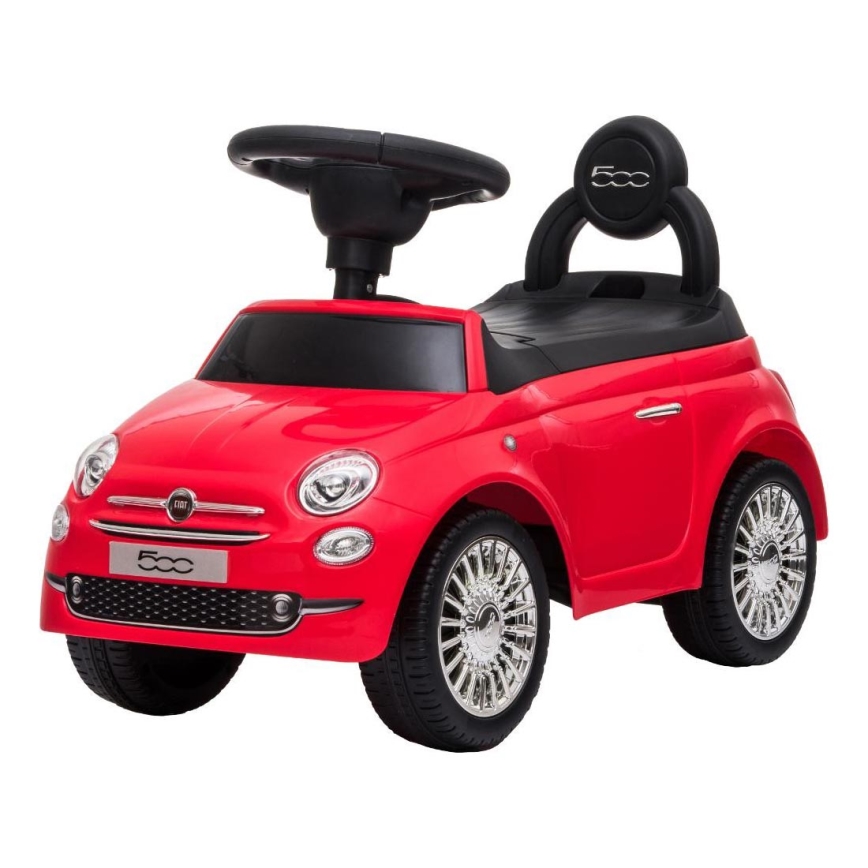 Push bil Fiat 500 röd