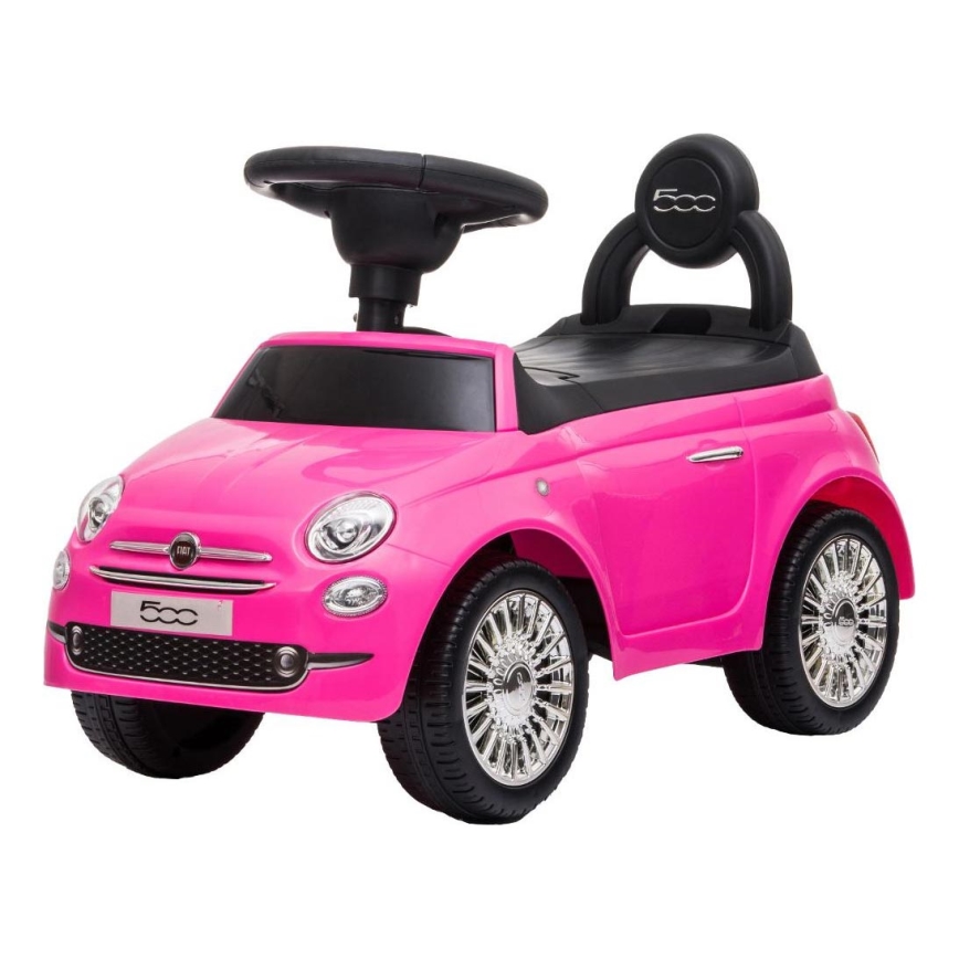Push bil Fiat 500 rosa