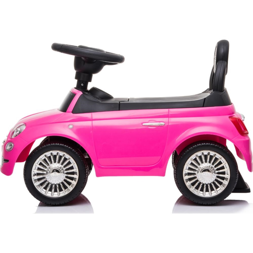 Push bil Fiat 500 rosa