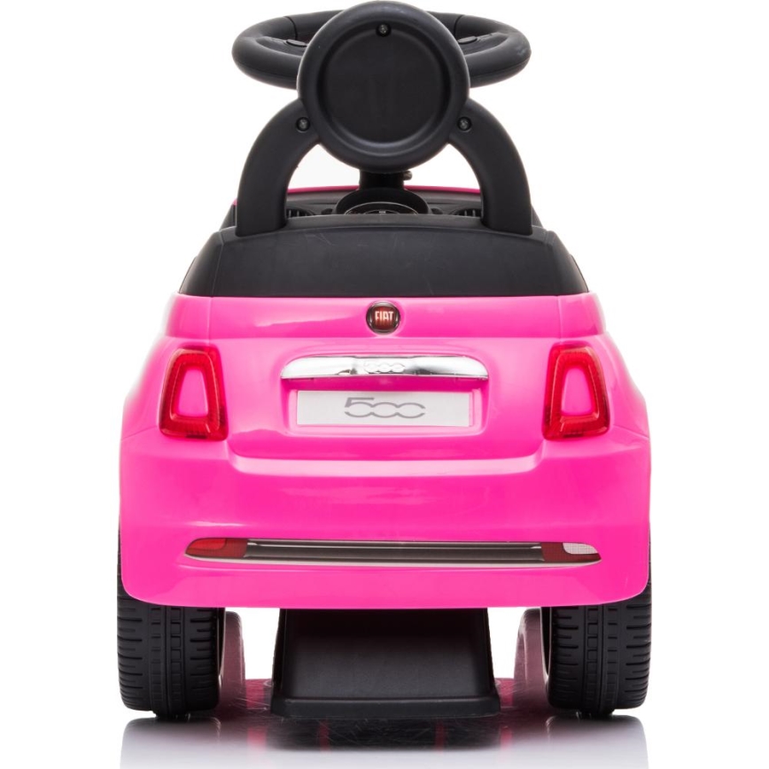 Push bil Fiat 500 rosa