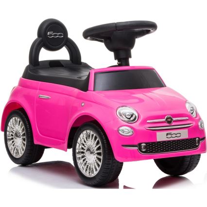 Push bil Fiat 500 rosa