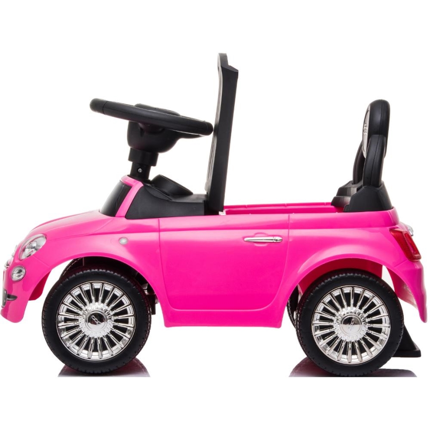 Push bil Fiat 500 rosa