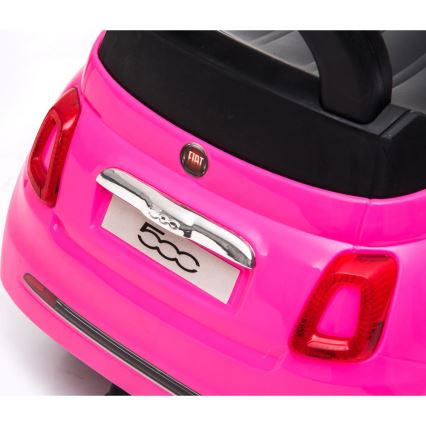 Push bil Fiat 500 rosa