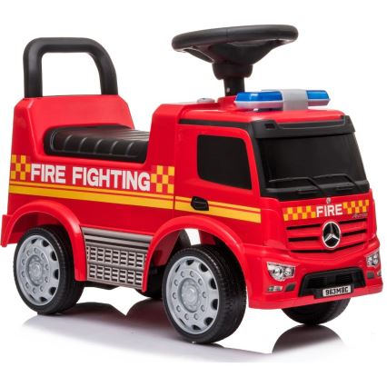 Push bil Mercedes Brandbil röd