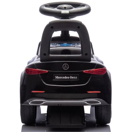 Push bil Mercedes C-Class svart
