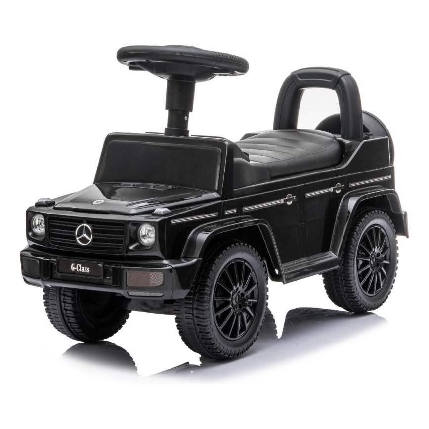Push bil Mercedes G350d 2xAA svart