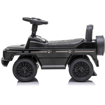 Push bil Mercedes G350d 2xAA svart