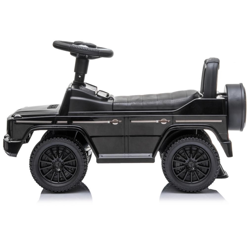 Push bil Mercedes G350d 2xAA svart