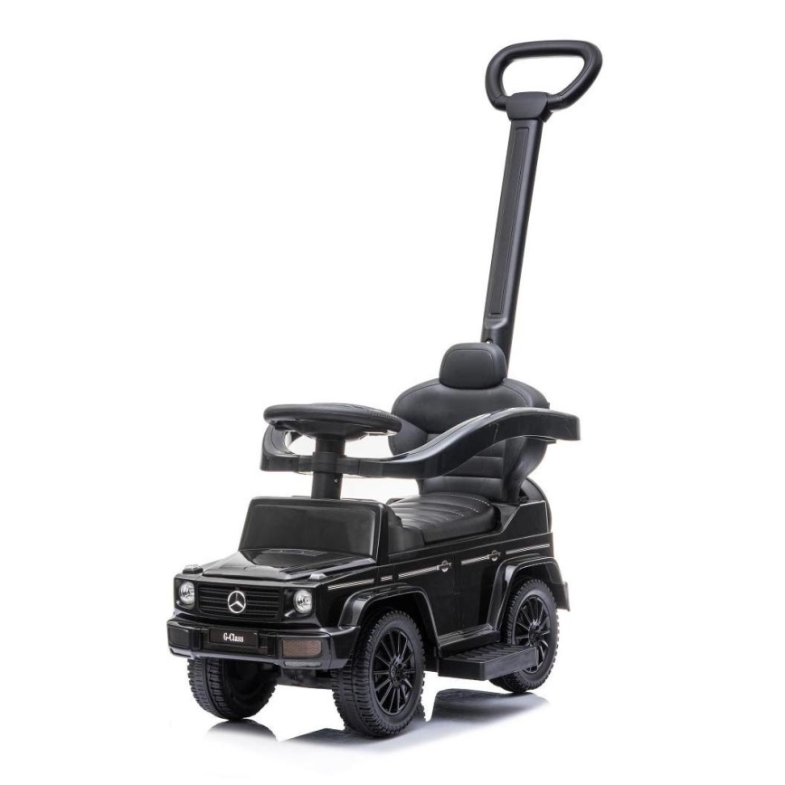 Push bil Mercedes G350d 3i1 2xAA svart