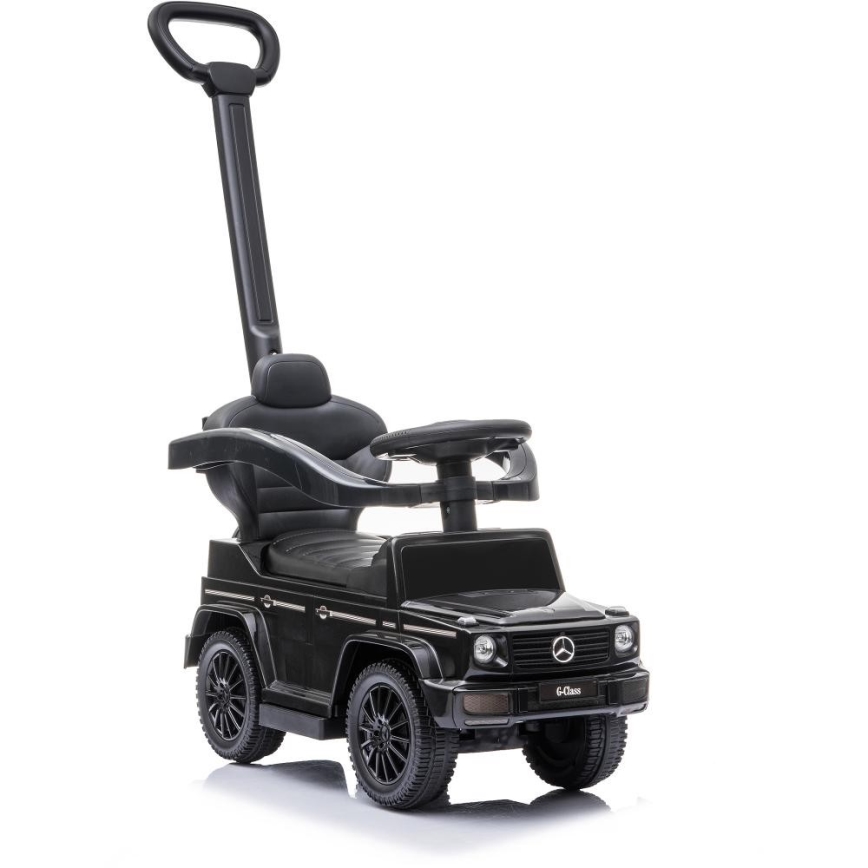 Push bil Mercedes G350d 3i1 2xAA svart