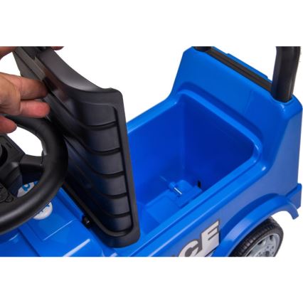 Push bil Mercedes Polisbil blå