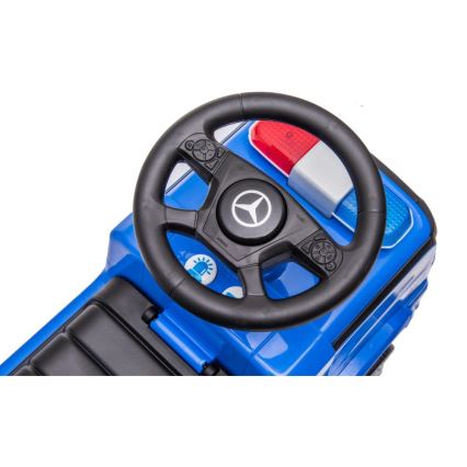 Push bil Mercedes Polisbil blå