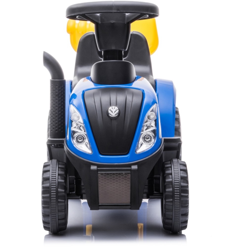 Push bil NEW HOLLAND 2xAA blå/svart