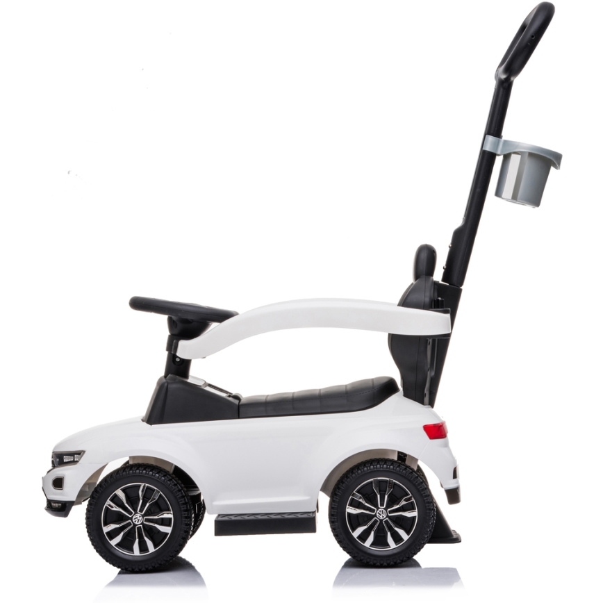 Push bil Volkswagen 3i1 2xAA vit/svart
