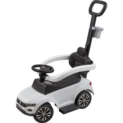 Push bil Volkswagen 3i1 2xAA vit/svart