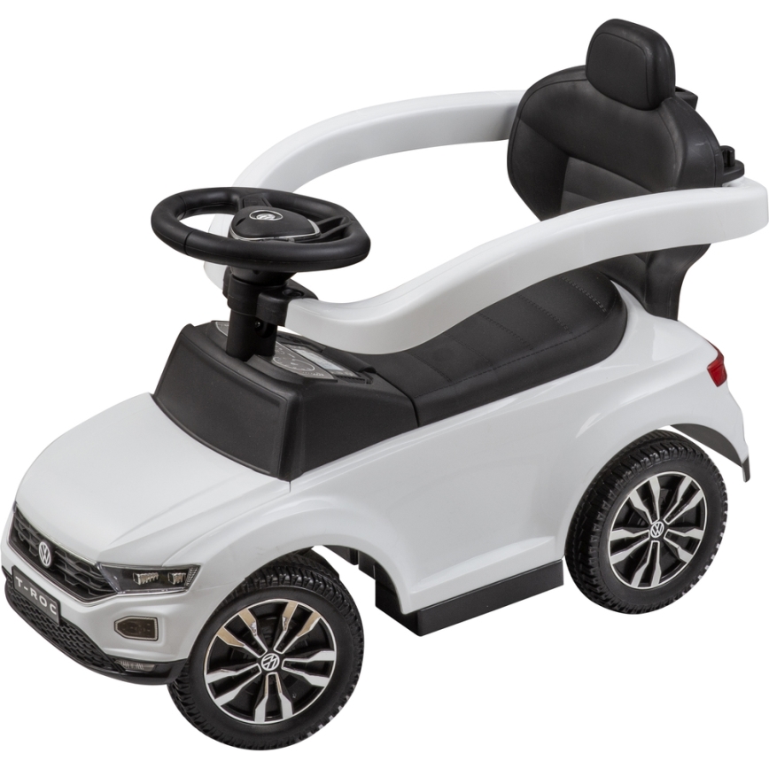 Push bil Volkswagen 3i1 2xAA vit/svart