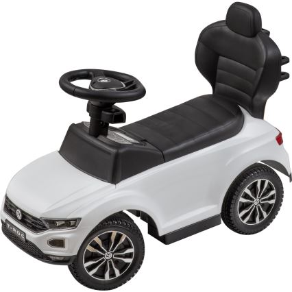 Push bil Volkswagen 3i1 2xAA vit/svart
