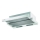 Pyramis 65040001 - Köksfläkt SLIDING NT 60 cm vit