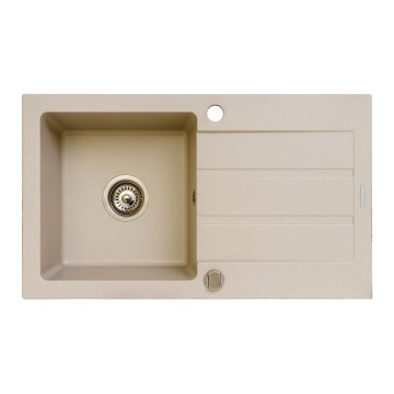 Pyramis 70006701 - Diskho för kök NEXT 76x44 cm granit/beige
