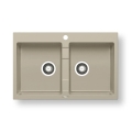 Pyramis 70053101 - Diskho för kök SPARTA 78x50 cm granit/beige