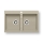Pyramis 70053101 - Diskho för kök SPARTA 78x50 cm granit/beige