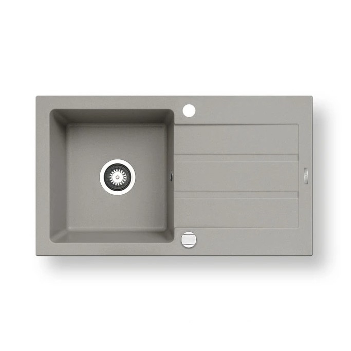 Pyramis 70053701 - Diskho för kök NEXT 76x44 cm granit/grå