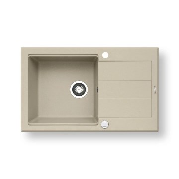 Pyramis 70083601 - Diskho för kök SPARTA PLUS LUX 78x48 cm granit/beige