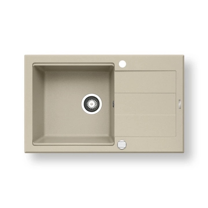 Pyramis 70083601 - Diskho för kök SPARTA PLUS LUX 78x48 cm granit/beige