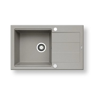 Pyramis 70083801 - Diskho för kök SPARTA PLUS LUX 78x48 cm granit/grå