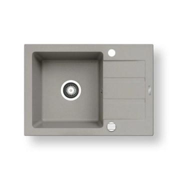 Pyramis 70166001 - Diskho för kök NEXT 62x44 cm granit/grå