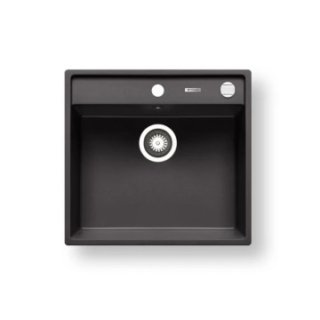 Pyramis 70168301 - Diskho för kök CAMEA 50x53 cm granit/svart