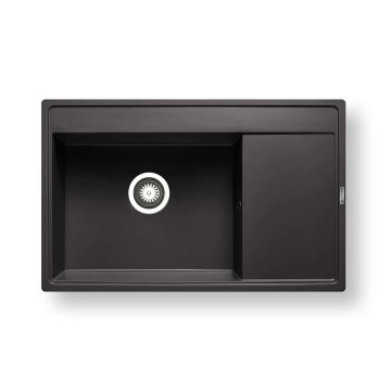 Pyramis 70168401 - Diskho för kök CAMEA 79x50 cm granit/svart