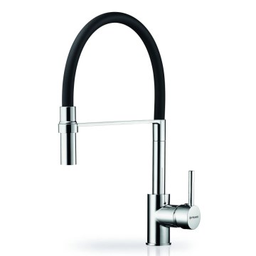 Pyramis 90939801 - Vaskkran med flexibel arm SERINA krom/svart
