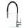 Pyramis 90939801 - Vaskkran med flexibel arm SERINA krom/svart