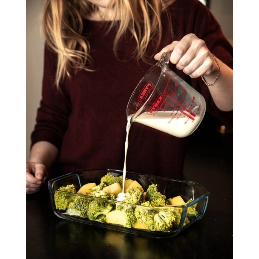 PYREX-mätbägare i glas 0,5 l
