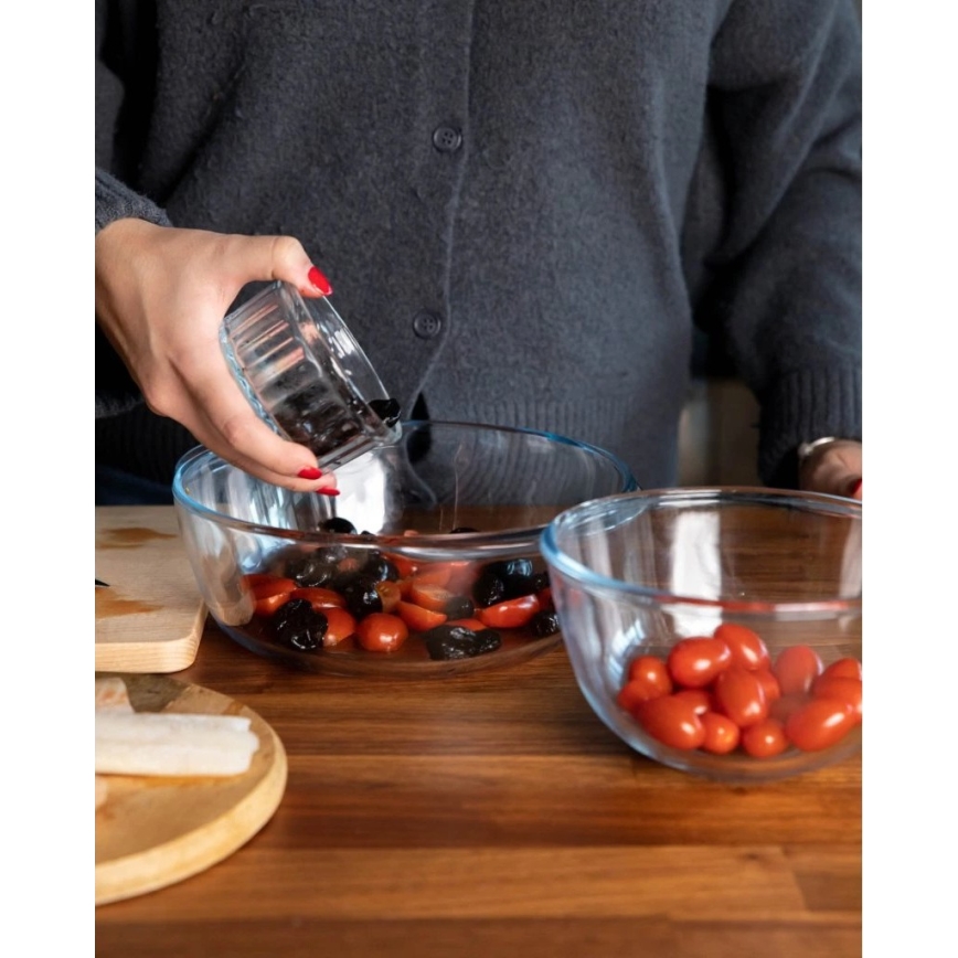 PYREX ugnsform med lock 1,3 l