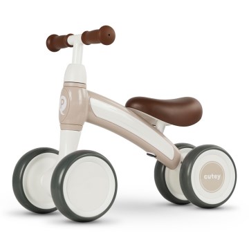 QPlay - Balanscykel CUTEY-5  beige