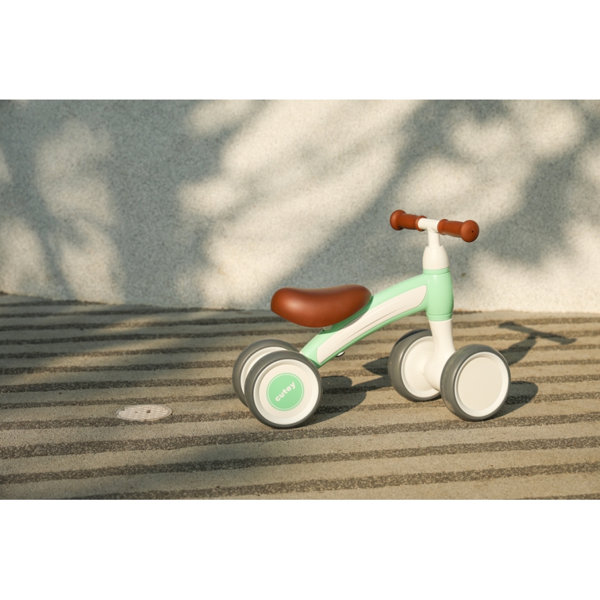 QPlay - Balanscykel CUTEY-5 grön