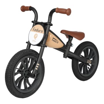 QPlay - Balanscykel FEDURO svart/beige