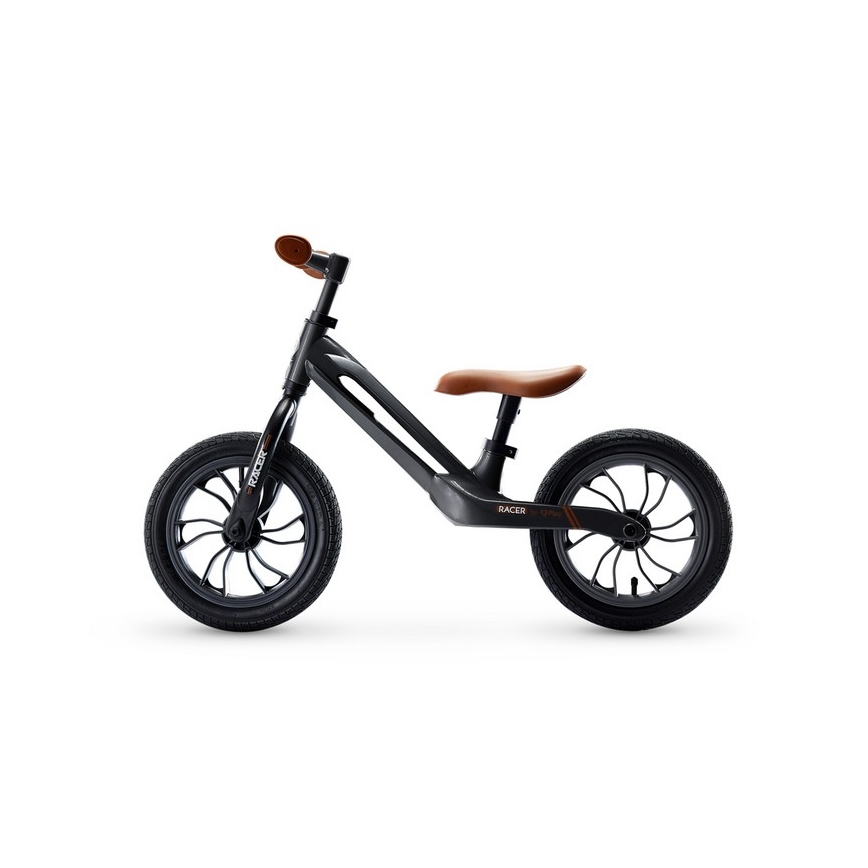 QPlay - Balanscykel RACER AIR svart/brun