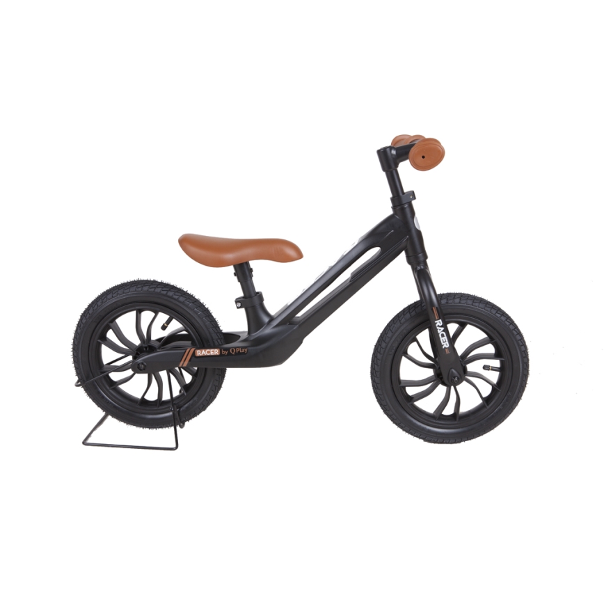 QPlay - Balanscykel RACER AIR svart/brun