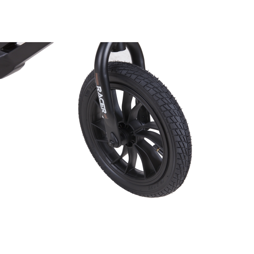 QPlay - Balanscykel RACER AIR svart/brun