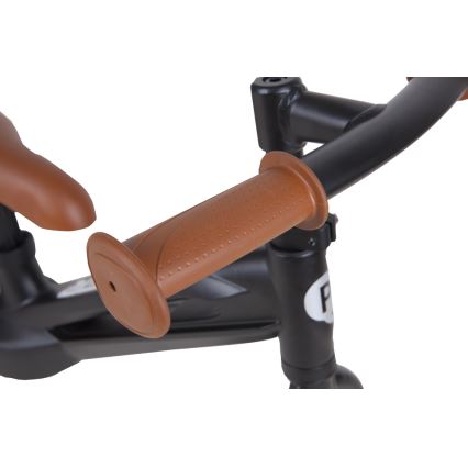 QPlay - Balanscykel RACER AIR svart/brun