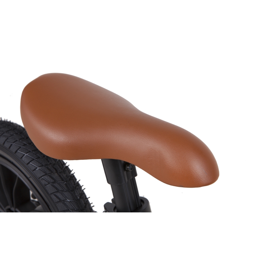 QPlay - Balanscykel RACER AIR svart/brun