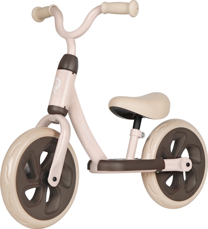 QPlay - Balanscykel TRAINER rosa