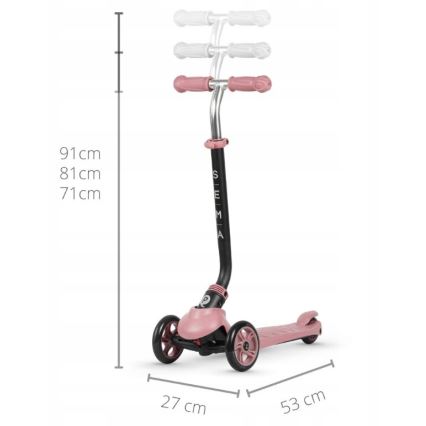 QPlay - Barn sparkcykel 04.01.2001 SEMA rosa