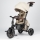 QPlay - Barnets trehjuling 8-i-1 COMFO MAX beige